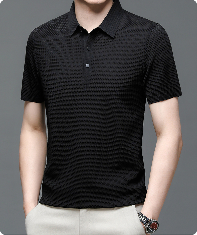 Prestigio Poloshirt für Herren mit kurzen Ärmeln und langen Ärmeln