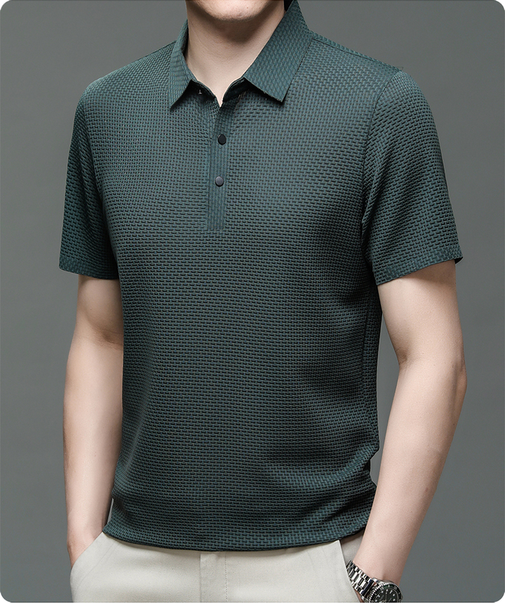 Prestigio Poloshirt für Herren mit kurzen Ärmeln und langen Ärmeln