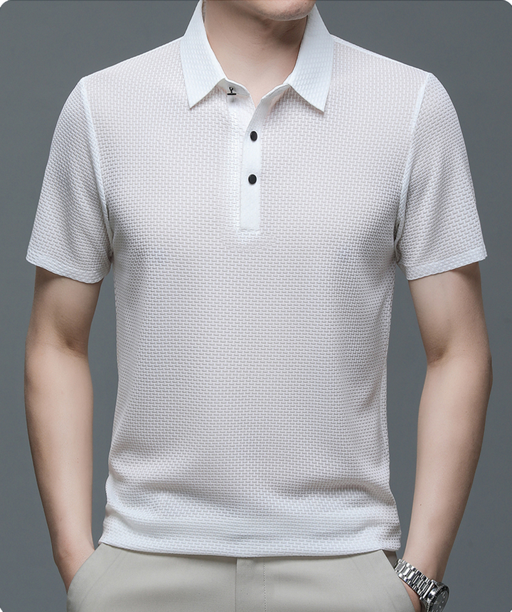 Prestigio Poloshirt für Herren mit kurzen Ärmeln und langen Ärmeln