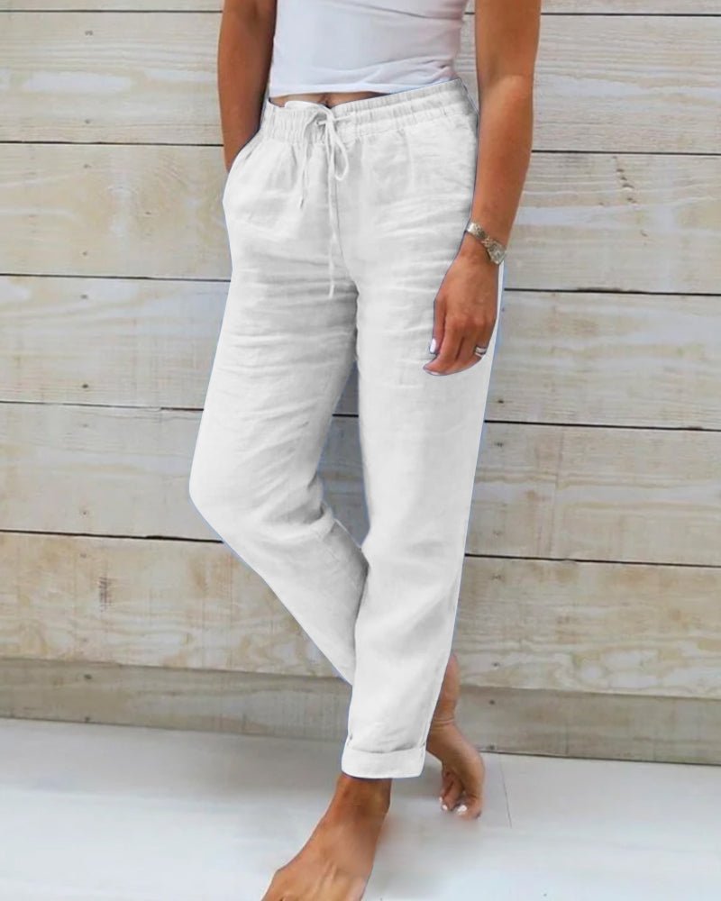 Jamie | und hosen für Damen mit geradem Bein und mittlerem Bund
