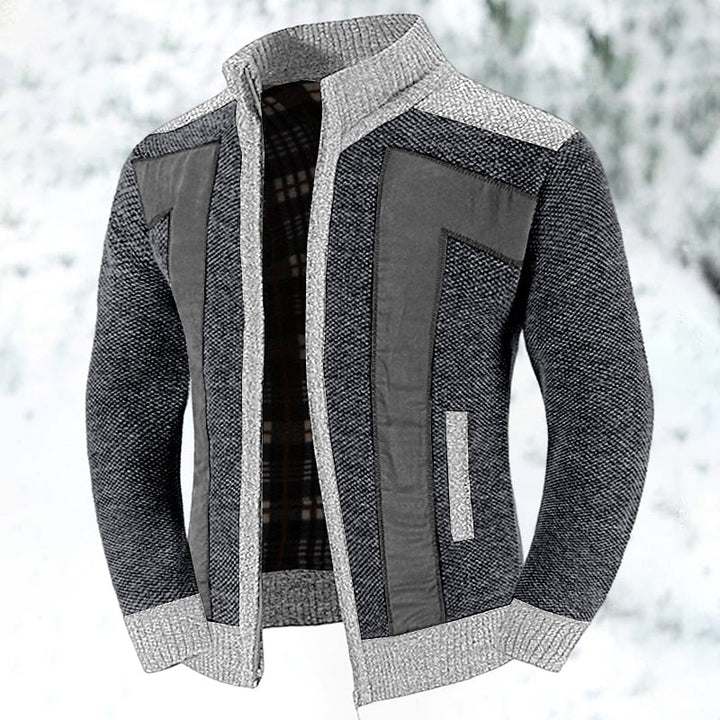 Kian | Herren Langarm-Cardigan mit Taschen