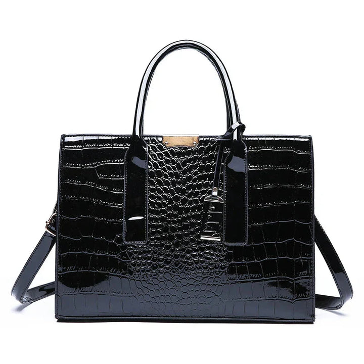 New York Krokodil-Prägung Handtasche für Damen