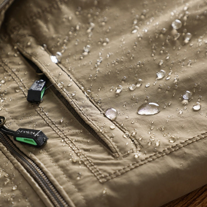 Alverston | Wasserabweisende Jacke für Herren mit Kapuze und langen Ärmeln