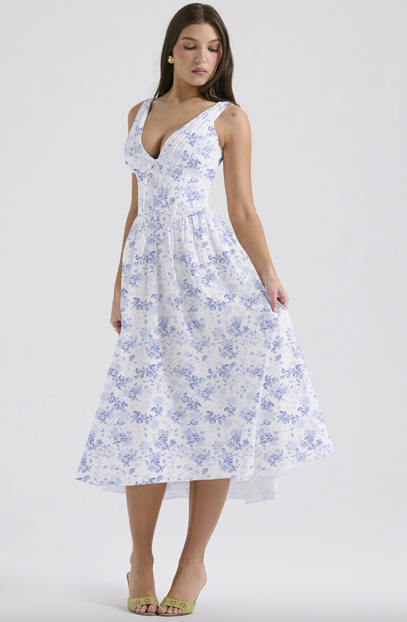 Aeliana | Elegantes, schmeichelhaftes Sommerkleid für Damen
