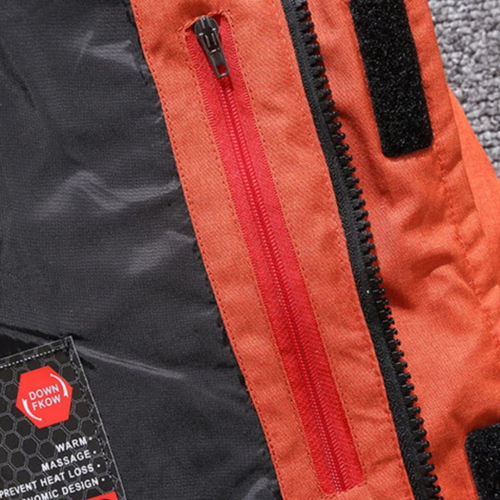 Paul | Wind- und Wasserfeste Daunenjacke für Herren mit Kapuze und langen Ärmeln