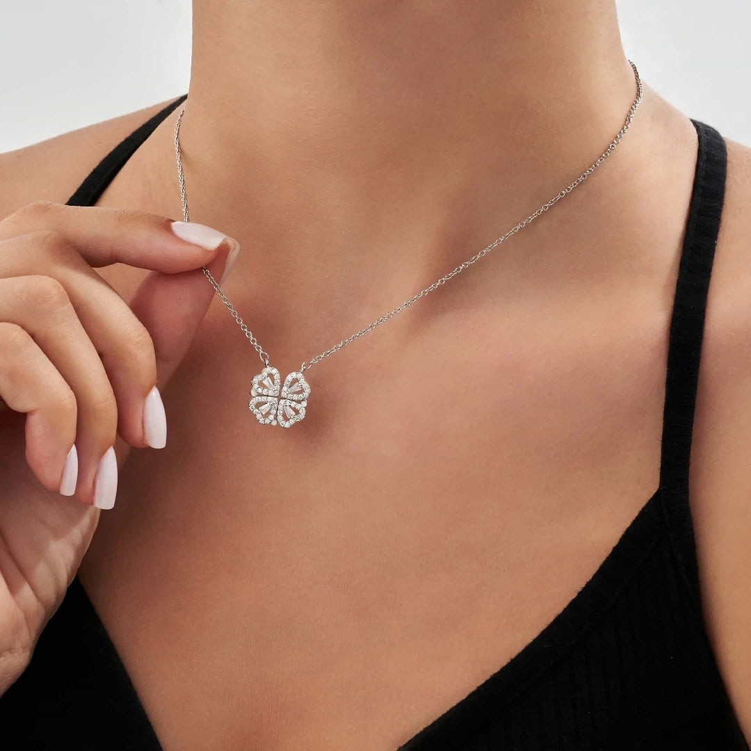 Clara | Ewiges Kleeblatt Halskette für Damen