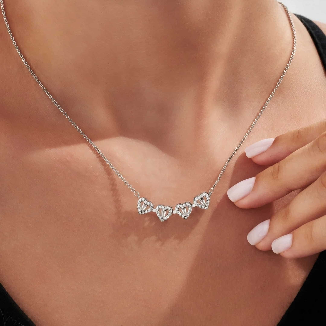 Clara | Ewiges Kleeblatt Halskette für Damen