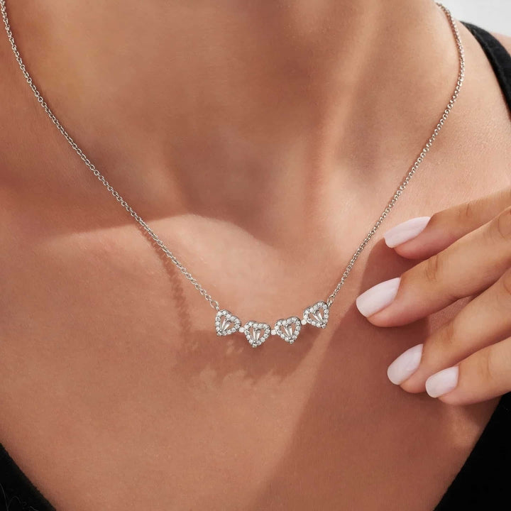 Clara | Ewiges Kleeblatt Halskette für Damen