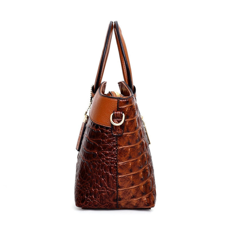 Alfrida | Elegante Handtasche für Damen mit anspruchsvoller Krokodil-Prägung