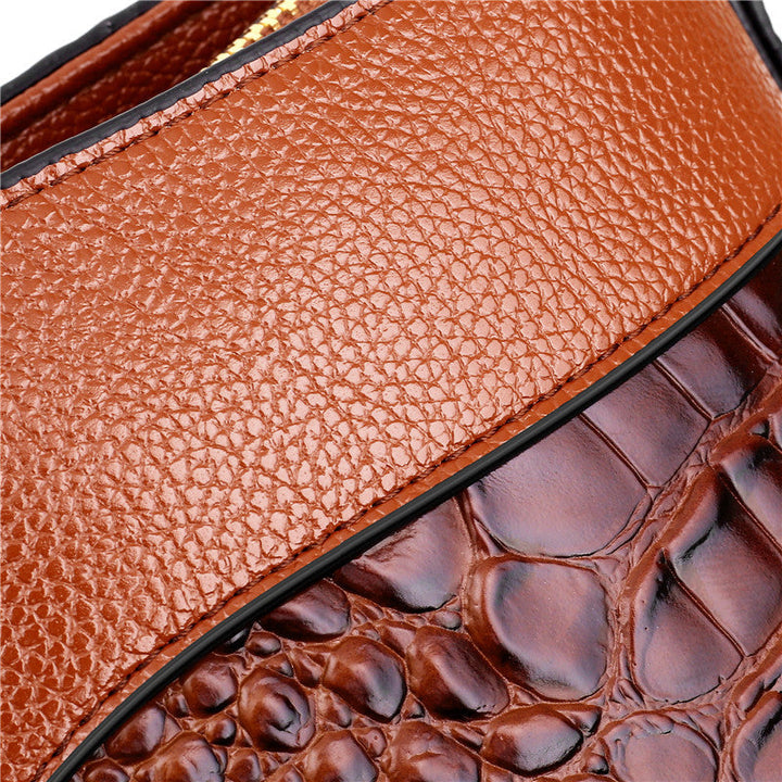 Alfrida | Elegante Handtasche für Damen mit anspruchsvoller Krokodil-Prägung