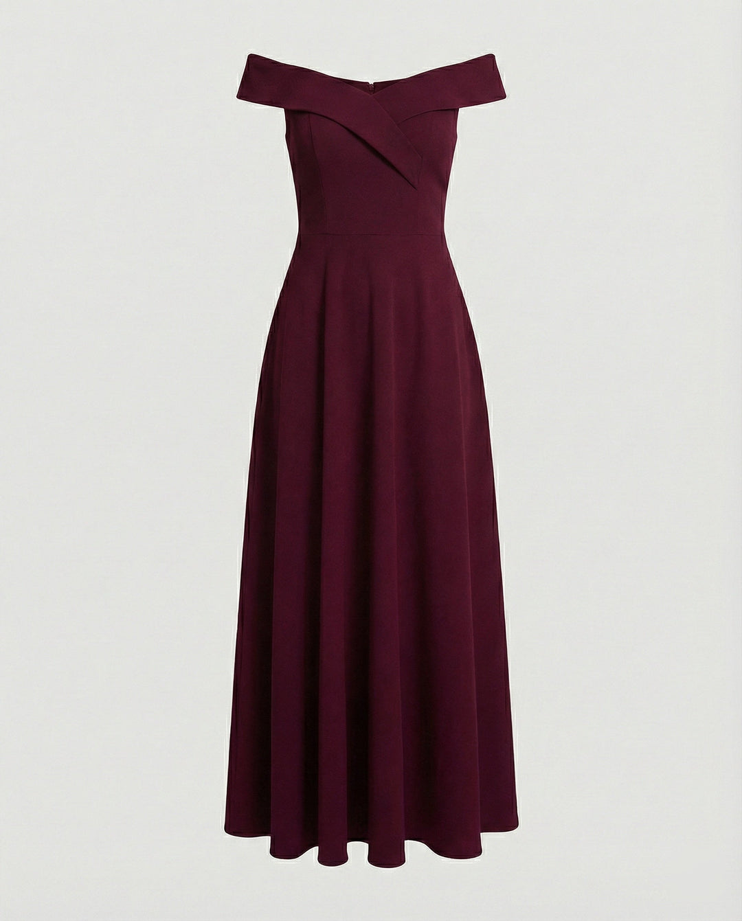 Frieda | Damen Maxikleid im Off-Shoulder-Stil