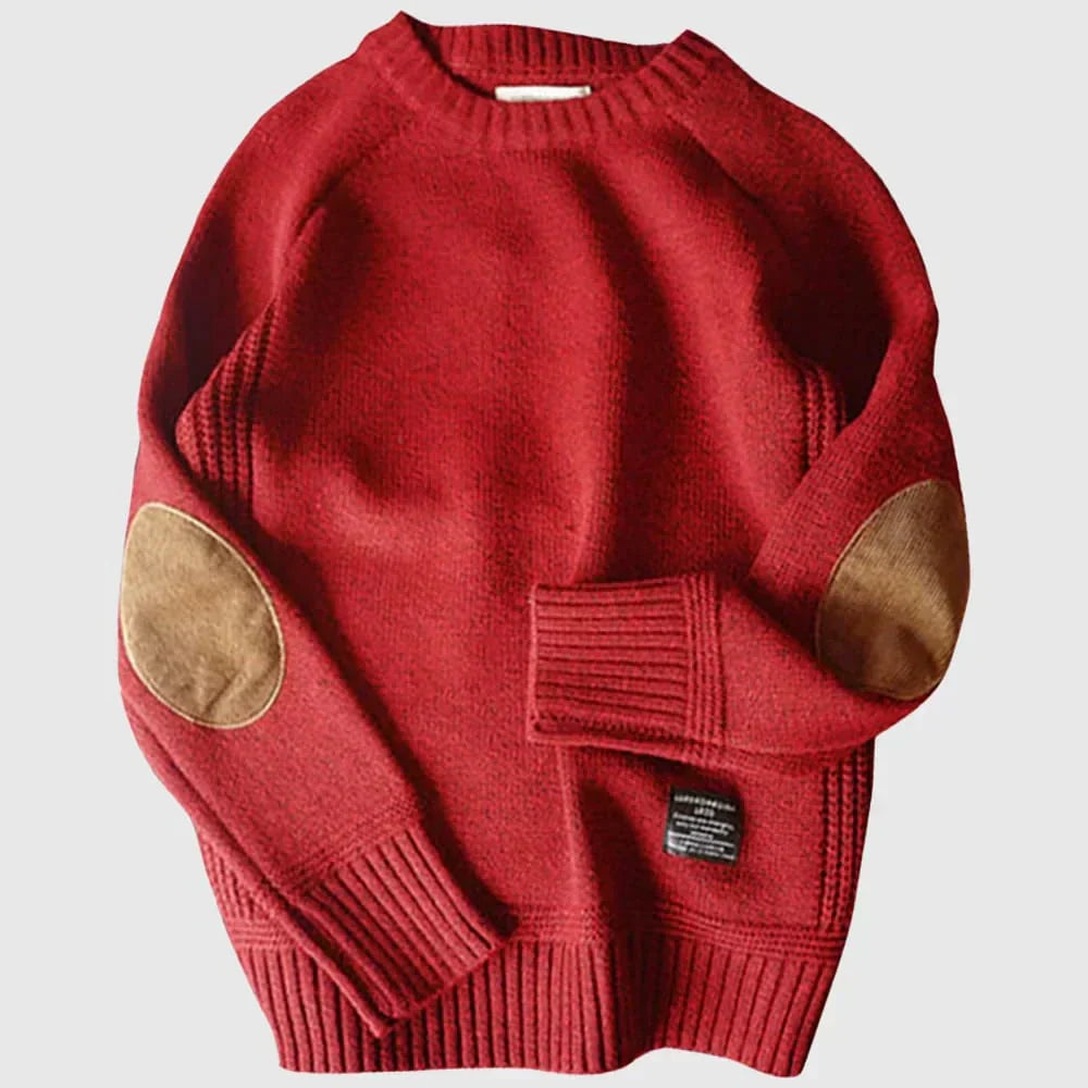 Taylor | Harbour Pullover aus e mit Rundhalsausschnitt und langen Ärmeln
