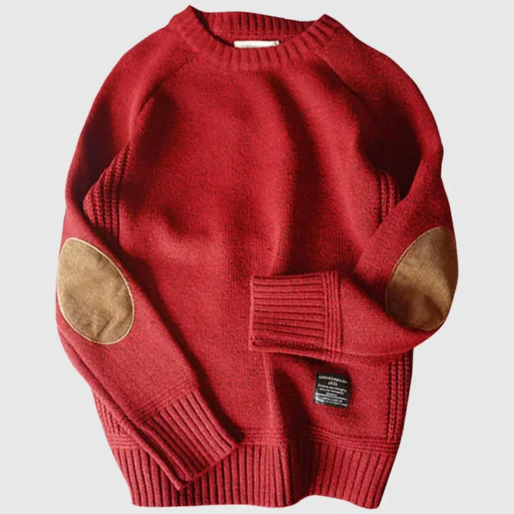 Taylor | Harbour Pullover aus e mit Rundhalsausschnitt und langen Ärmeln