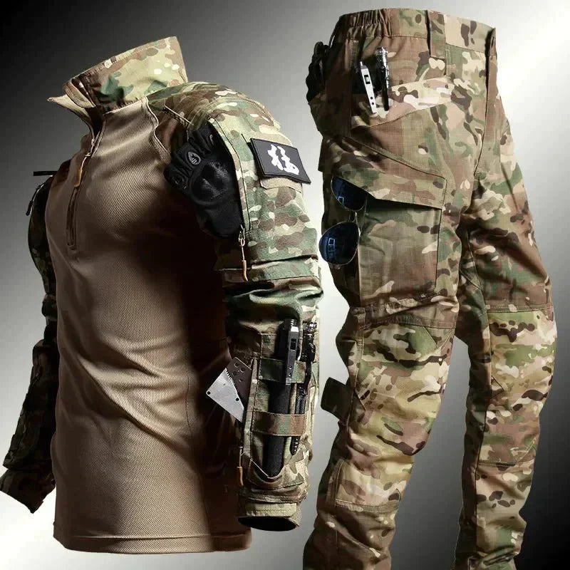 Jakob | Streetwear Herbst Tactical Anzug Set für Männer für Herren