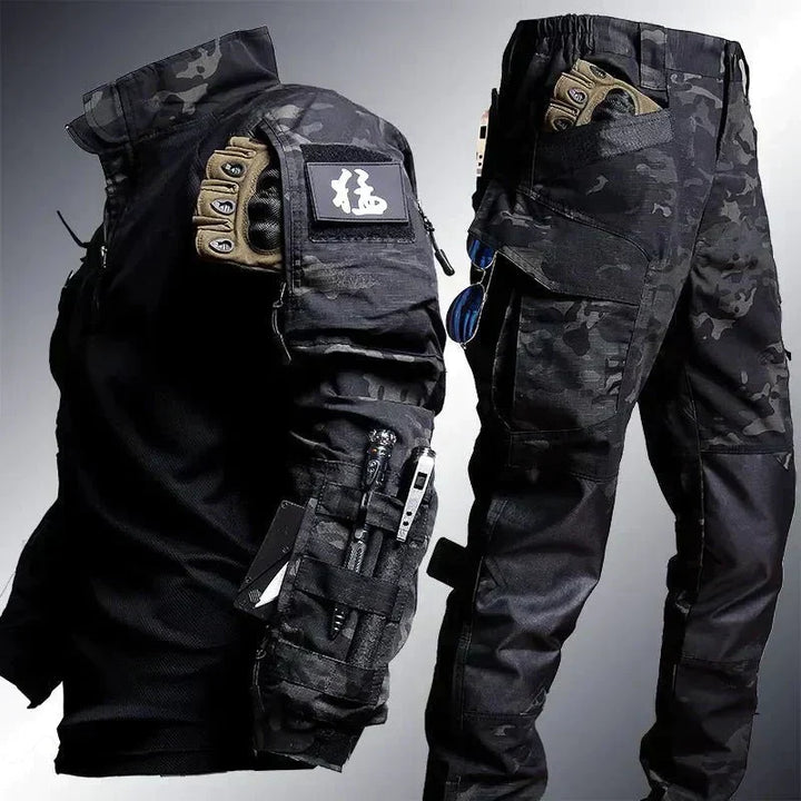 Jakob | Streetwear Herbst Tactical Anzug Set für Männer für Herren