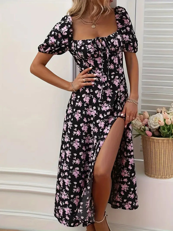 Mirella | Feminin floral Kleid