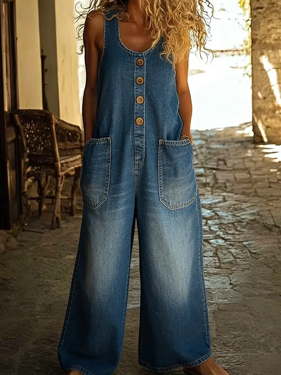 Jasmijn | Denim Overall