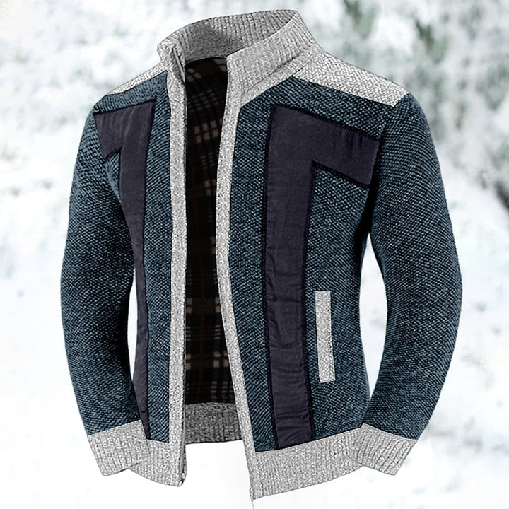 Kian | Herren Langarm-Cardigan mit Taschen