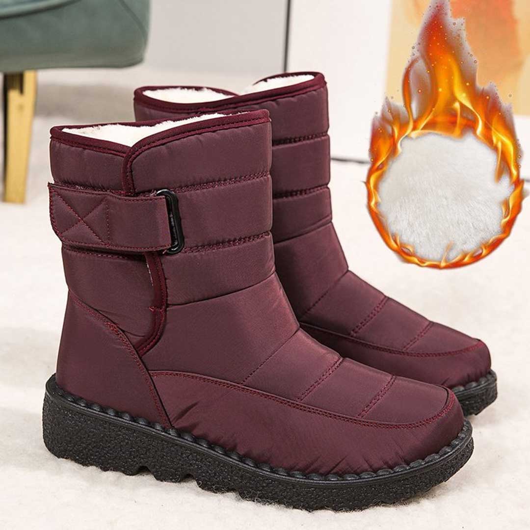 Gisela | Rutschfeste, wasserdichte Thermostiefel für Damen