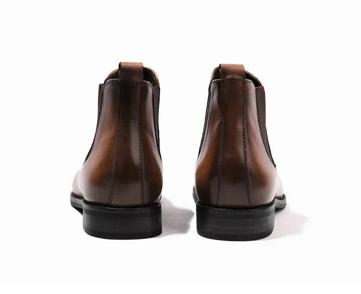Blake | Raffinierte Chelsea-Stiefel für Herren mit flachem Absatz