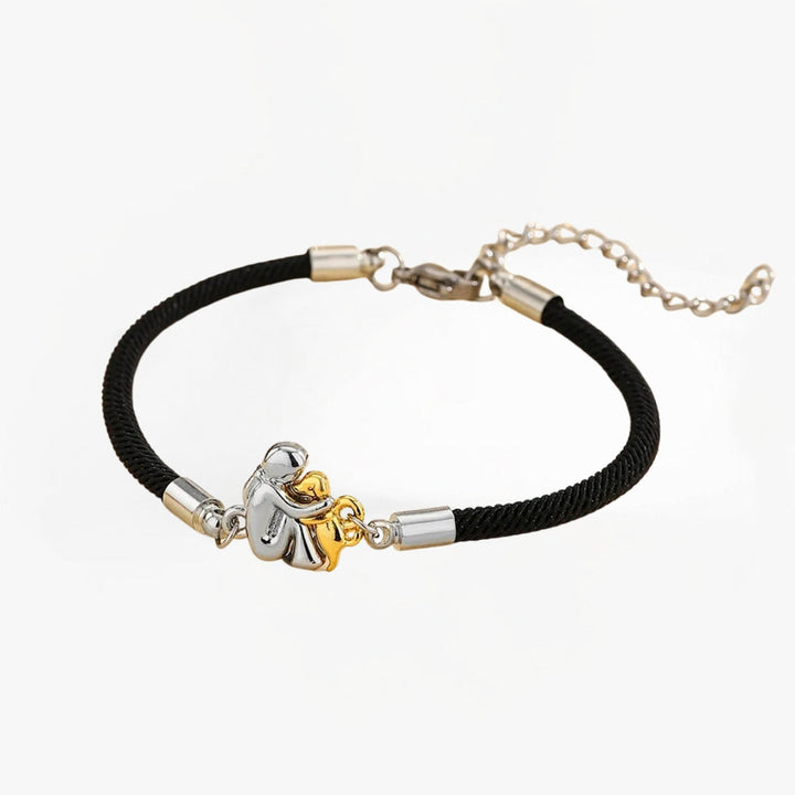 katy | Armband mit Schnur und Hundemotiv