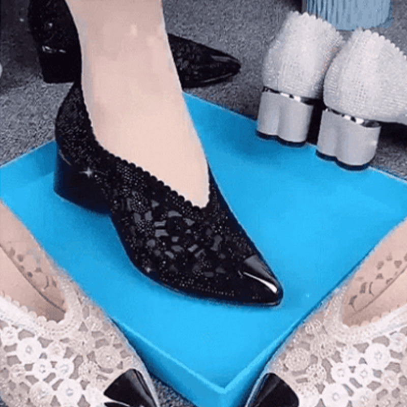 Jane | Orthopädische Mesh-Sandalen für Damen mit mittelhohem Absatz