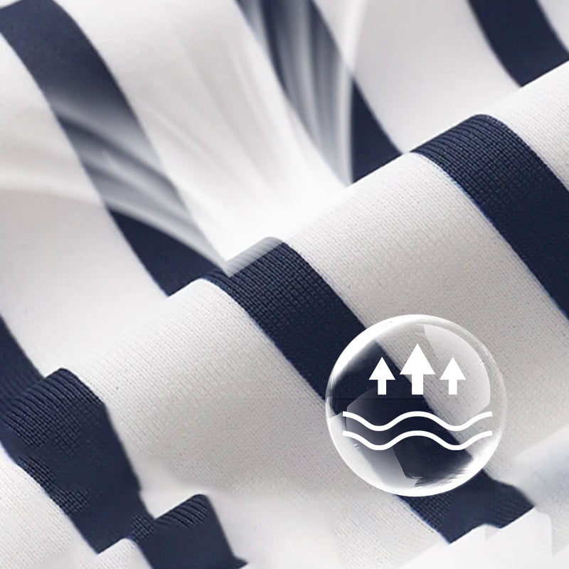 Iolanda | Lässiges Gestreiftes T-Shirt für Damen mit Rundhalsausschnitt