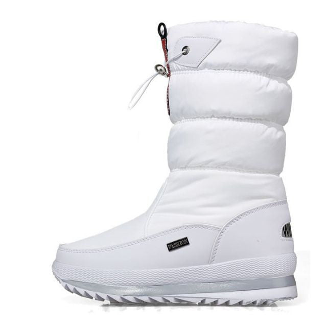 Lara | Rutschfeste und Wasserdichte Schneestiefel aus Kunstfell für Damen