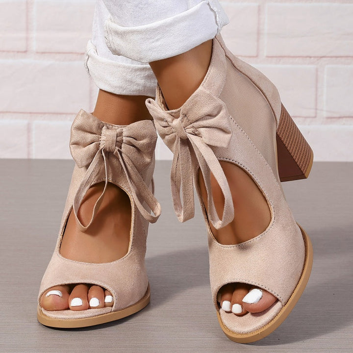Isabel | Elegantes Orthopadische Absatze für Damen mit Streifen