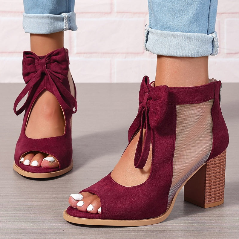 Isabel | Elegantes Orthopadische Absatze für Damen mit Streifen