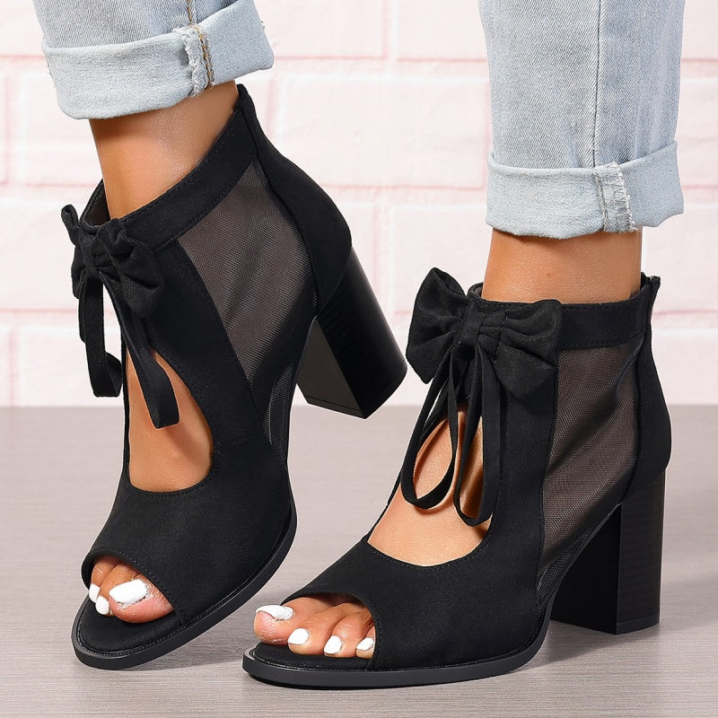 Isabel | Elegantes Orthopadische Absatze für Damen mit Streifen