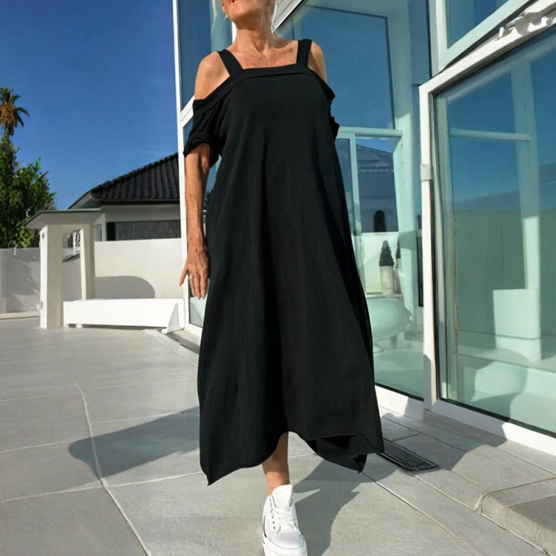 Ciara | Müheloses Fließkleid für Damen mit Leoparden-Print