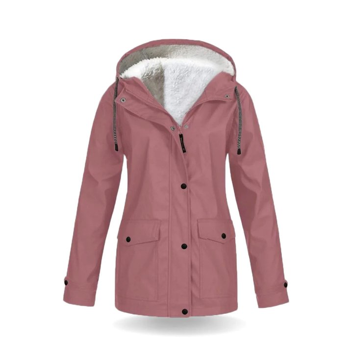 Stella | Outdoorjacke für Damen mit futter, Kapuze und langen Ärmeln