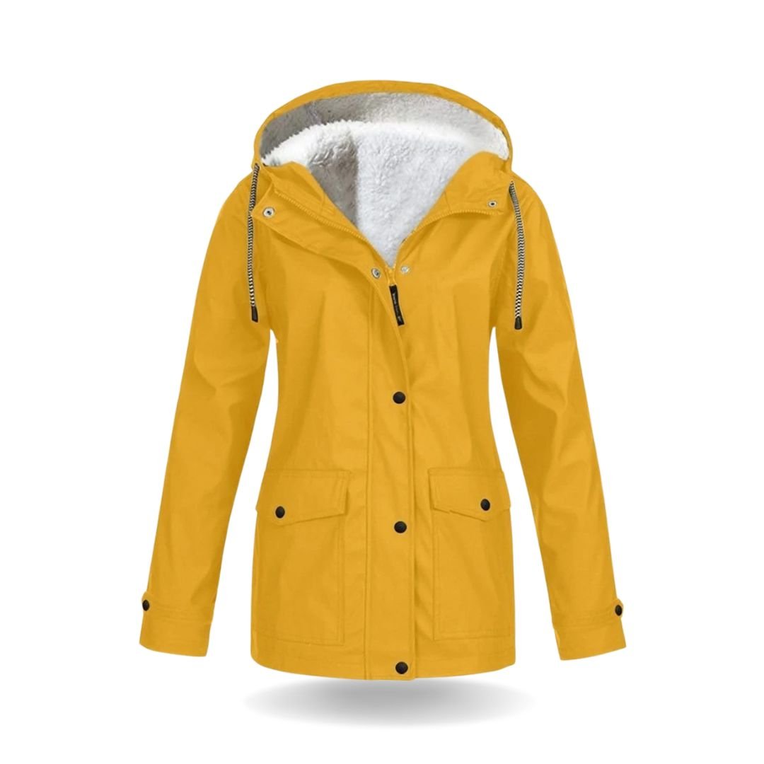 Stella | Outdoorjacke für Damen mit futter, Kapuze und langen Ärmeln