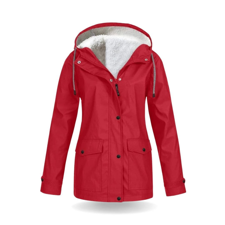 Stella | Outdoorjacke für Damen mit futter, Kapuze und langen Ärmeln