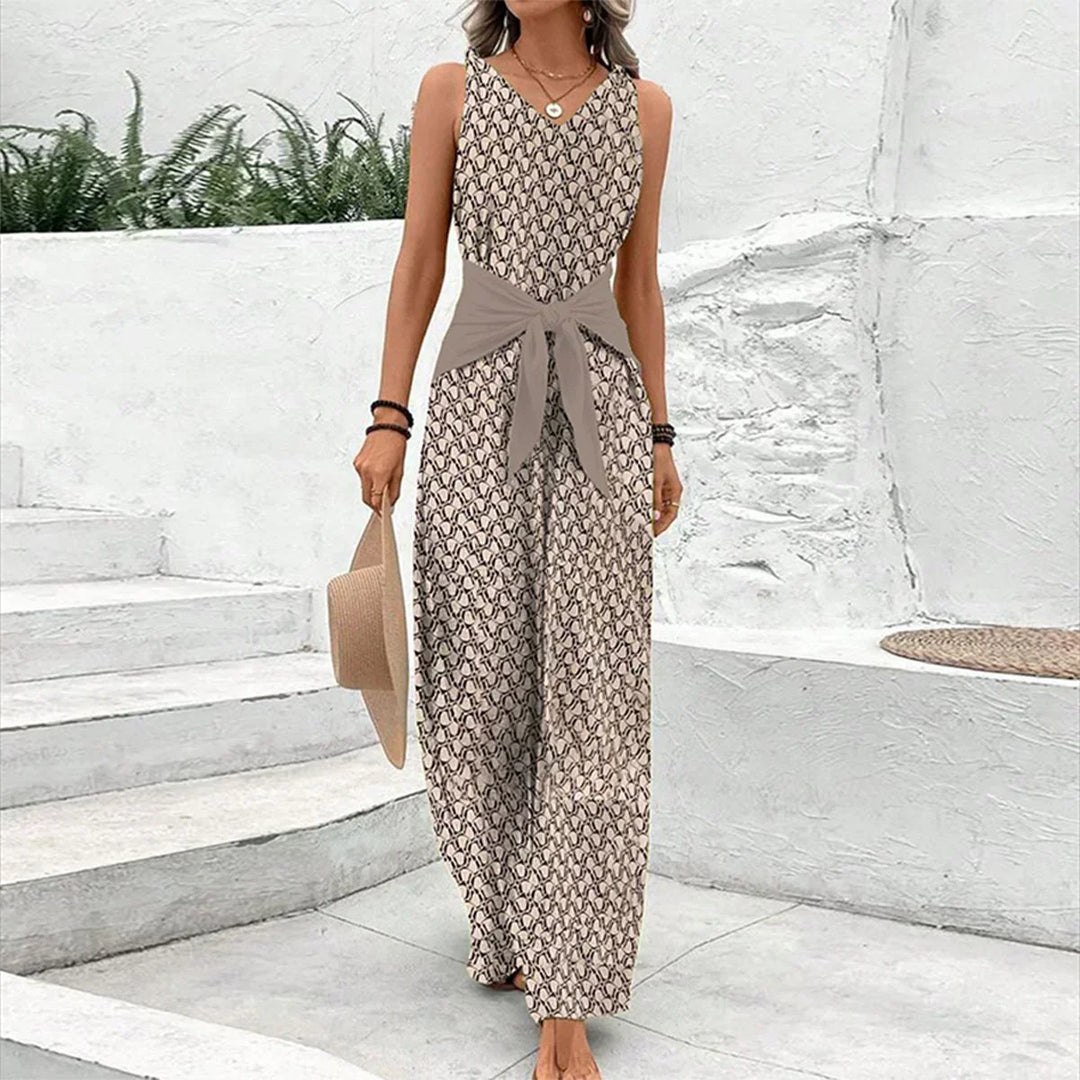 Tiffany | Premium Luxus Jumpsuit aus exquisitem Stoff für Damen