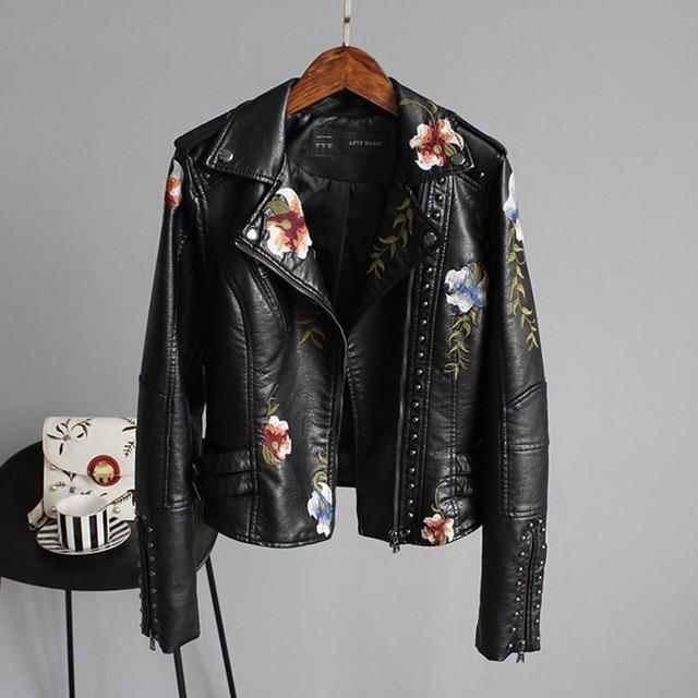 Ella | Stylische Bestickte Jacke für Damen mit Blumenmuster und langen Ärmeln
