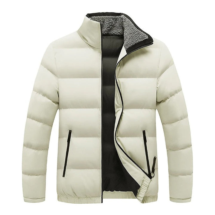 Premium Gepolsterte Winterjacke für Herren mit Rundhalsausschnitt