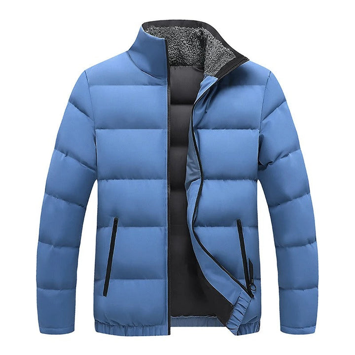 Premium Gepolsterte Winterjacke für Herren mit Rundhalsausschnitt