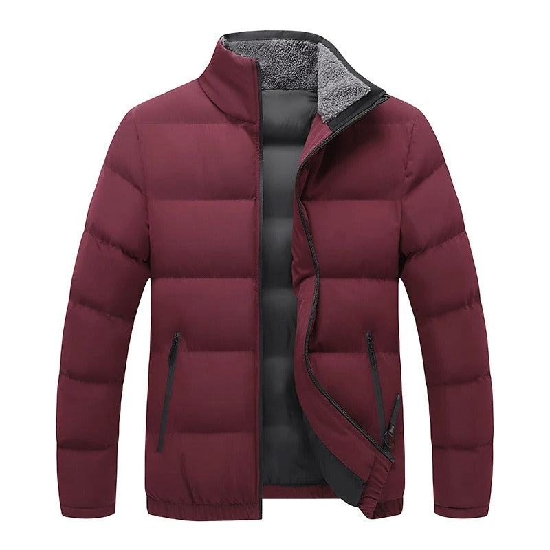 Premium Gepolsterte Winterjacke für Herren mit Rundhalsausschnitt