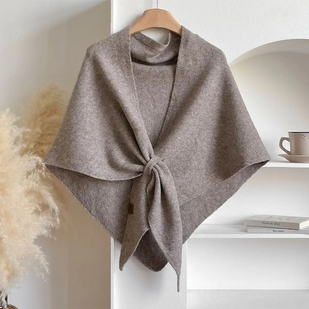 Aurora | Weicher und stilvoller Herbstschal mit Herzmuster