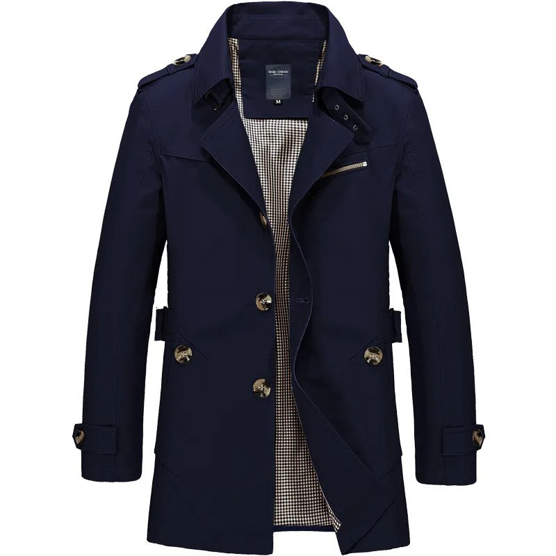 Stylische Herrenjacke mit langen Ärmeln