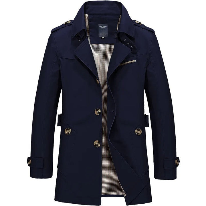 Stylische Herrenjacke mit langen Ärmeln