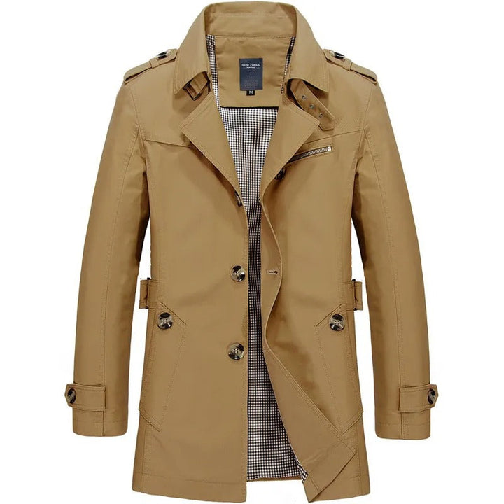 Stylische Herrenjacke mit langen Ärmeln