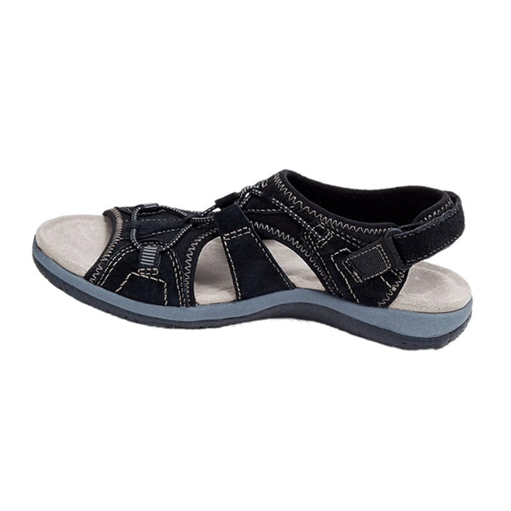 Lotte | Modische, verstellbare Sommersandalen für Damen mit Fußgewölbestütze