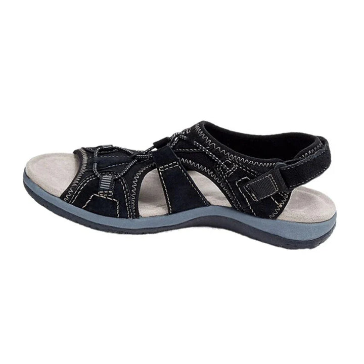 Ultimative Komfort Orthopädische Sandalen für Damen mit niedrigem Absatz