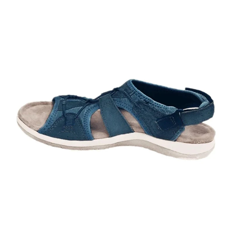 Ultimative Komfort Orthopädische Sandalen für Damen mit niedrigem Absatz