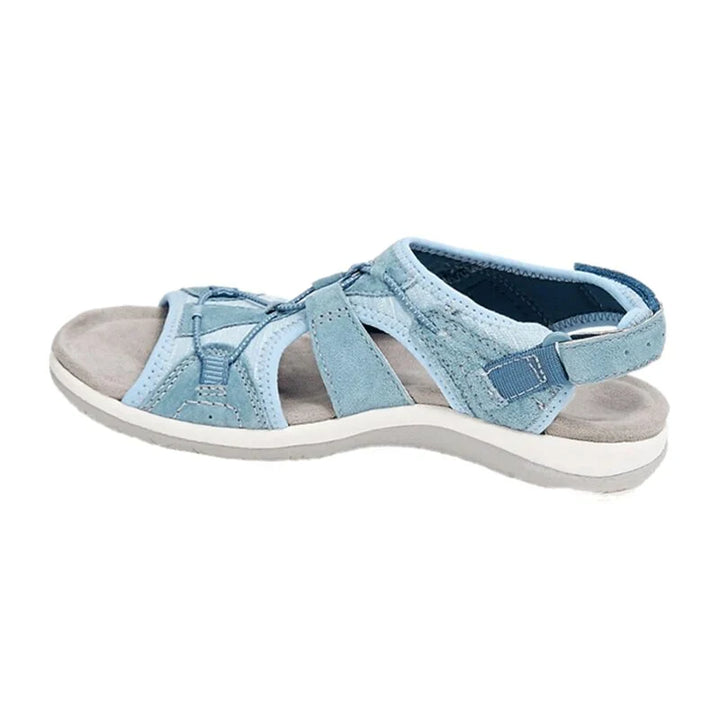 Ultimative Komfort Orthopädische Sandalen für Damen mit niedrigem Absatz