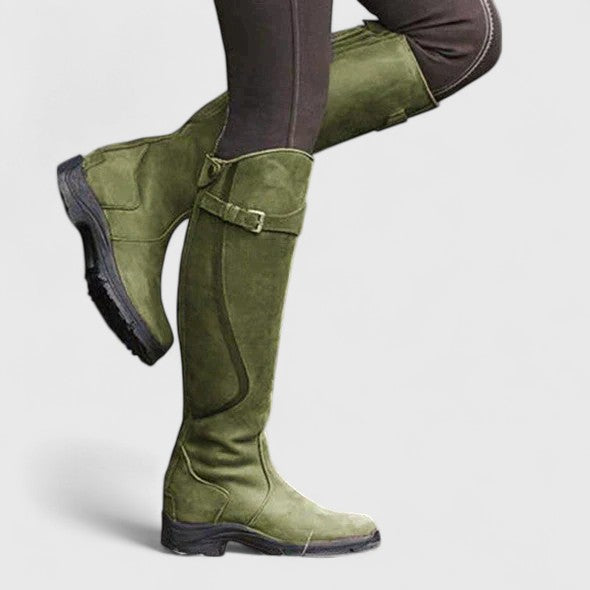Rinley | Komfort Orthopädische Stiefel für Damen mit flachem Absatz