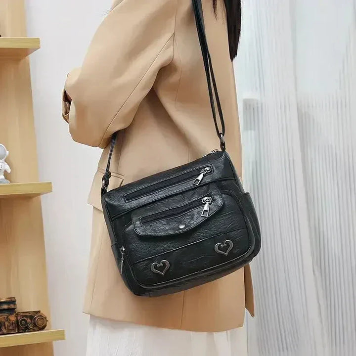 Vintage Schultertasche für Damen